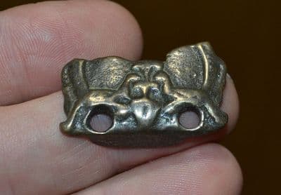 A partial Viking bronze Stirrup mount featuring two Dragons, River Thames, London. SOLD