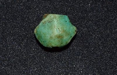 A pleasant Ancient Egyptian green glazed Faience 