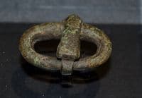 A pleasant and robust Early Anglo Saxon bronze buckle with pin, Oxfordshire. SOLD