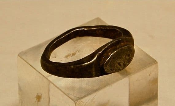 A pleasant and robust Roman silver ladies finger ring from Cambridgeshire. SOLD