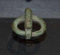 A pleasant Early Anglo Saxon bronze buckle with pin, Oxfordshire.