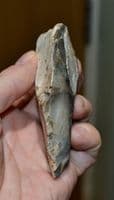 A pleasant Lower Paleolithic pointed flint hand axe, Hoxne, Suffolk. SOLD