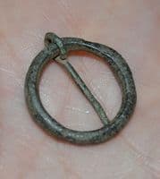 A pleasant Medieval Annular bronze Brooch complete with pin, Yorkshire. SOLD