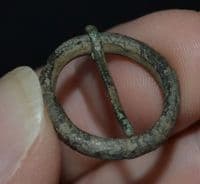 A pleasant Medieval Annular bronze Brooch complete with pin, Yorkshire. SOLD