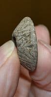 A pleasant Medieval lead Spindle Whorl from London. SOLD