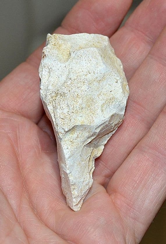 A pleasant Mesolithic Portland Chert Trihedral Borer, Portland Bill, Dorset (N82) SOLD