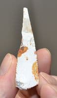 A pleasant Neolithic flat backed flint scraper tool, Woodhenge, Salisbury Plain (N61) RESERVED