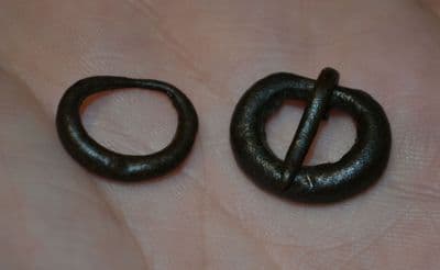 A pleasant pair of Early Anglo Saxon bronze buckles from Norfolk. SOLD