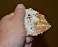 A pleasant Paleolithic Mousterian bifacial Ovate hand axe, Overstrand, Norfolk. SOLD