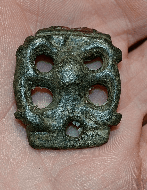 A pleasant Viking Horsemans bronze 