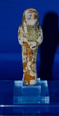 A rare Ancient Egyptian Ramesside Period Ushabti figure. SOLD
