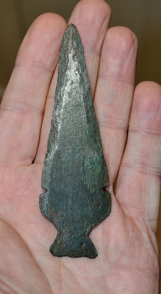 A rare and excellent Bronze Age small bronze 