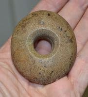 A rare and excellent Late Mesolithic / Early Neolithic Quartzite Mace Head,  Norfolk. SOLD