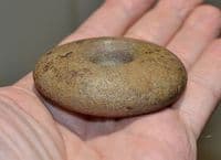 A rare and excellent Late Mesolithic / Early Neolithic Quartzite Mace Head,  Norfolk. SOLD