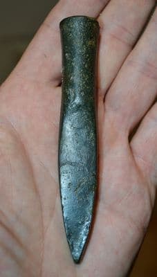 A rare and superb, Mid-Late Bronze age, bronze 