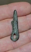 A rare and unusual Viking lead Dagger pendant / Talisman, Northern Europe.