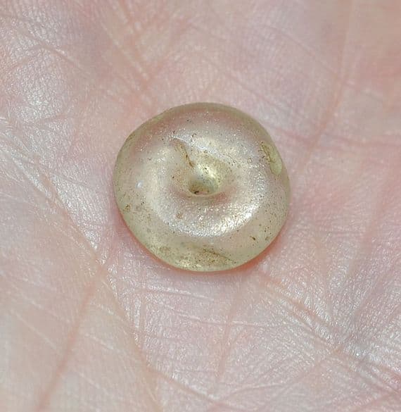 A rare Anglo Saxon Translucent glass 