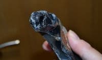 A Rare & Early Lower Paleolithic flint hand pick, Happisburgh, Norfolk. SOLD