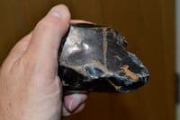 A rare, early Lower Paleolithic flint Proto-Hand Axe / Chopper, Pakefield, Suffolk. SOLD