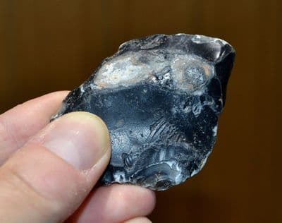 A rare, early Lower Paleolithic flint Spear point, Pakefield, Suffolk. SOLD