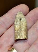 A rare pair of partial Anglo Saxon carved bone knife handles, Ipswich, Old Collection. SOLD