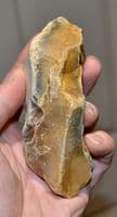 A robust and pleasant Mesolithic flaked hand axe, Barton-on-sea, Hants (N83) SOLD