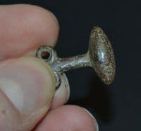 A scarce and unusual Roman bronze clothing toggle fastener, Buckinghamshire SOLD
