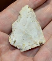 A scarce Early Neolithic Portland Chert flake arrowhead, Portland Bill, Dorset (N126) SOLD