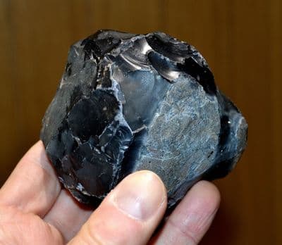 A scarce, extremely early Lower Paleolithic flint Proto hand axe, Pakefield, Suffolk. SOLD