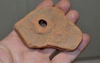 A segment of Roman terracotta roof tile found in the River Thames, London (K4) SOLD
