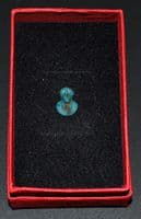 A small Ancient Egyptian turquoise glazed faience amulet of Sekhmet (Lion headed Goddess) SOLD