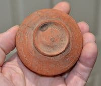 A small but excellent Roman redware terracotta bowl, Tunisia, North Africa. SOLD