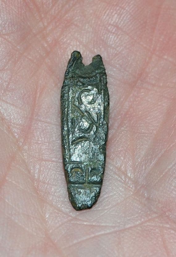A small but pleasant Anglo Saxon bronze 