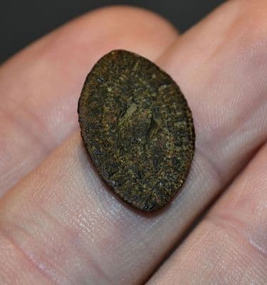 A small but pleasant Medieval bronze Vesica personal seal from North Yorkshire. SOLD