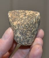 A small Neolithic (votive) pecked and ground hard stone axe, North African Sahara SOLD