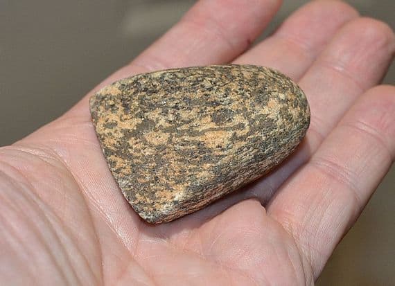 A small Neolithic (votive) pecked and ground hard stone axe, North African Sahara SOLD
