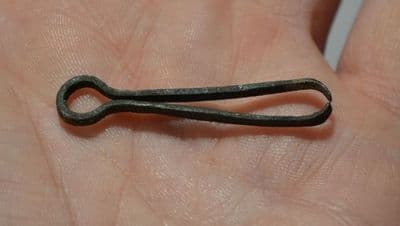 A superb and fully functional pair of Roman bronze cosmetic tweezers, British. SOLD