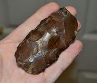 A very attractive Upper Paleolithic / Predynastic Egyptian flint hand axe,  Egypt (AX2) SOLD