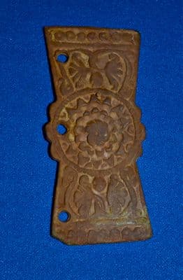 A very large and decorative Roman Military bronze belt stiffener applique. SOLD