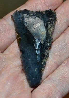A very large and excellent Early Neolithic Tranchet flint arrowhead, Norfolk. (M13)  SOLD