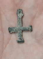 A very nice Medieval Lead Pilgrims Cross / Crucifix found in Norfolk.