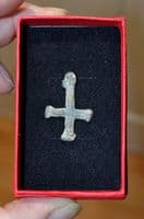 A very nice Medieval Lead Pilgrims Cross / Crucifix found in Norfolk.
