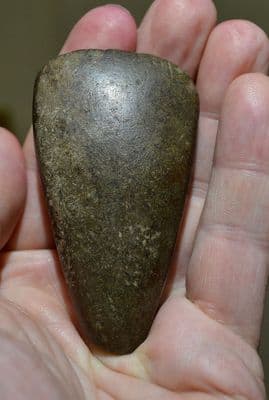 A very nice, small but appealing Neolithic polished stone axe from North Wales SOLD