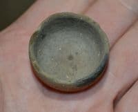 A very rare and unusual Late Iron Age miniature votive pottery bowl from Gloucestershire. SOLD