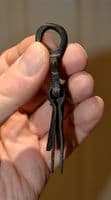 A very rare, complete and excellent Viking womans bronze openwork 