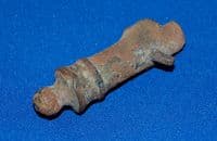 An 18th Century childs bronze toy cannon (exploded through use). SOLD