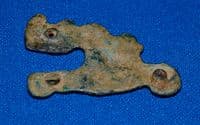 An attractive Ancient Chinese decorative bronze mount in the form of a leaping Dragon. SOLD