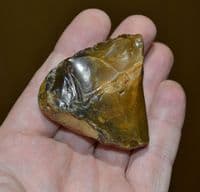 An attractive Lower Palaeolithic  flint scraper, River Stour, Harkstead. SOLD