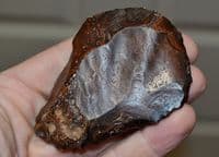 An attractive Upper Paleolithic / Predynastic Egyptian flint knife / scraper from Thebes. SOLD