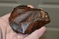 An attractive Upper Paleolithic / Predynastic Egyptian flint knife / scraper from Thebes. SOLD